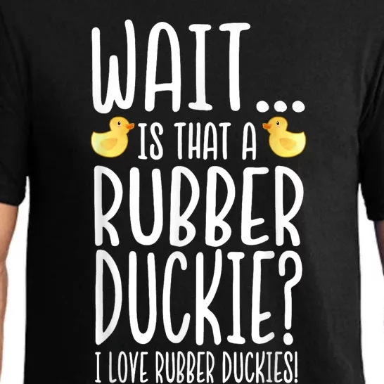 Rubber Duck Lover I Love Rubber Duckies Pajama Set