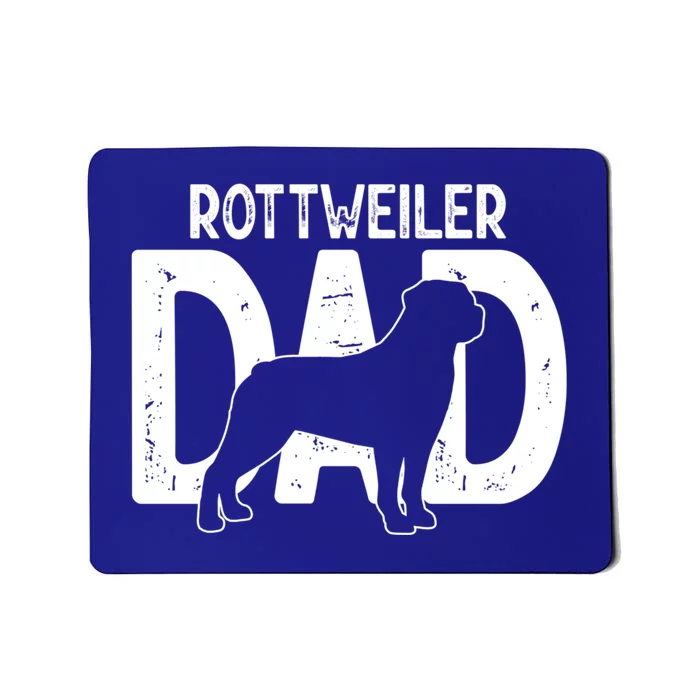 Rottweiler Dog Lover Funny Cute Puppy Dad Father Gift Mousepad