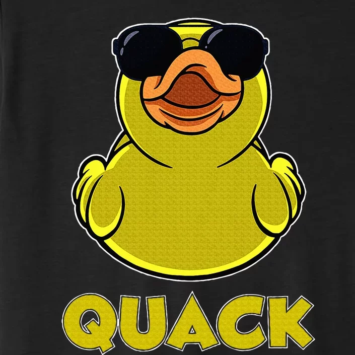 Rubber Duck Lover Quack Funny Rubber Duck ChromaSoft Performance T-Shirt