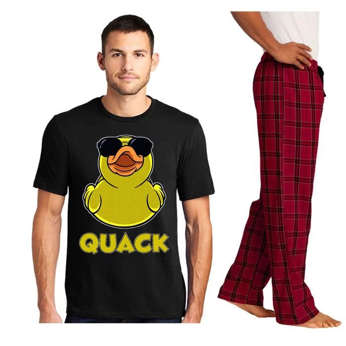 Rubber Duck Lover Quack Funny Rubber Duck Pajama Set