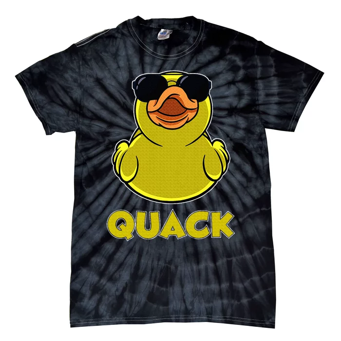 Rubber Duck Lover Quack Funny Rubber Duck Tie-Dye T-Shirt