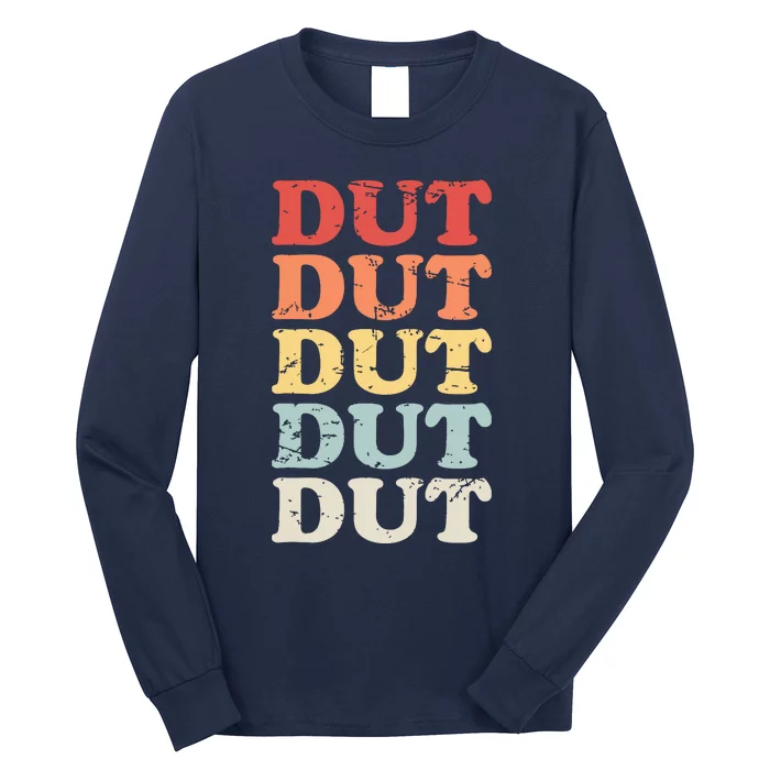 Retro DUT Marching Band Percussion Long Sleeve Shirt