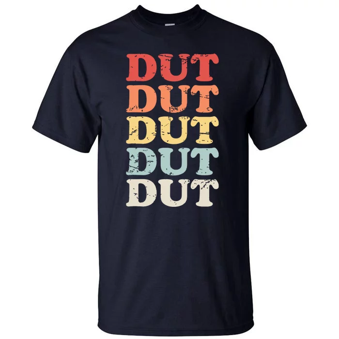 Retro DUT Marching Band Percussion Tall T-Shirt