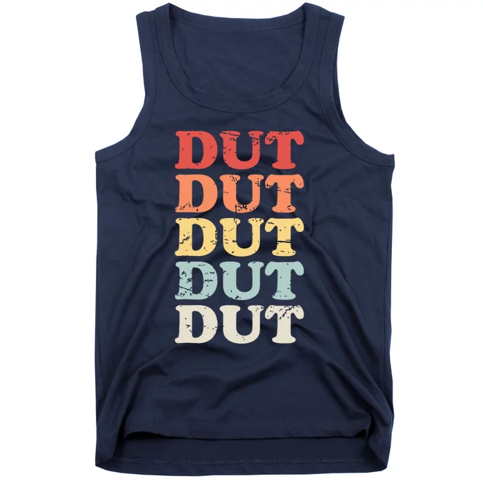 Retro DUT Marching Band Percussion Tank Top