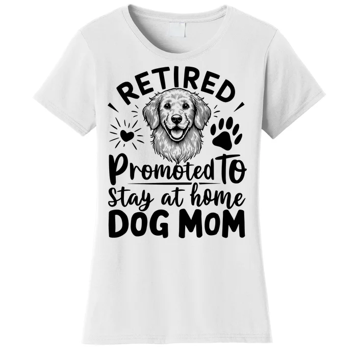 Retired Dog Mom Women's T-Shirt