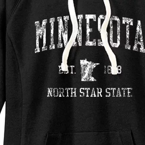 Retro DonT Minneapolis My Minnesota Women's Fleece Hoodie