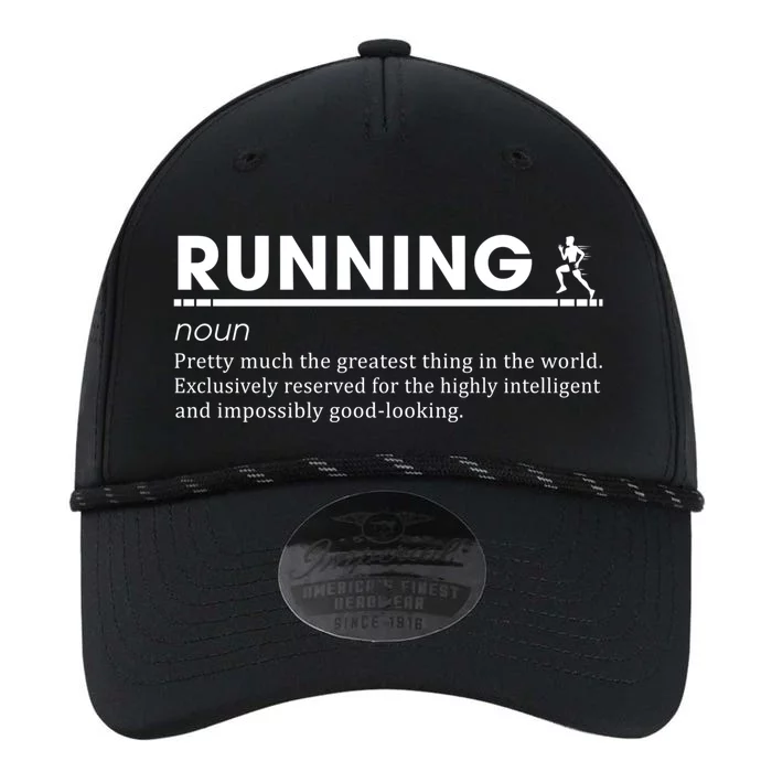 Running Definition Marathon Funny Runners Gift Performance The Dyno Cap