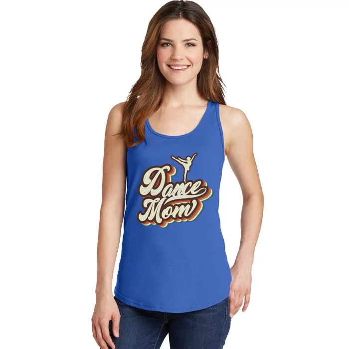 Retro Dance Mom Sports Mama Mothers Day Gift Ladies Essential Tank