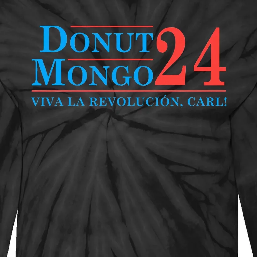 Retro Donut Mongo 2024 Tie-Dye Long Sleeve Shirt