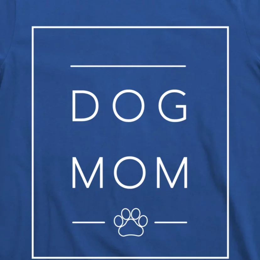 Rescue Dog Mom Sweater Dog Lover Paw Print Cool Gift T-Shirt