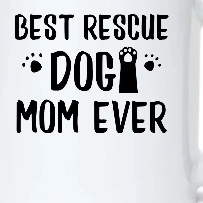 Rescue Dog Mom Sweatshirt For Mommies Of Shelter Pups Black Color Changing Mug