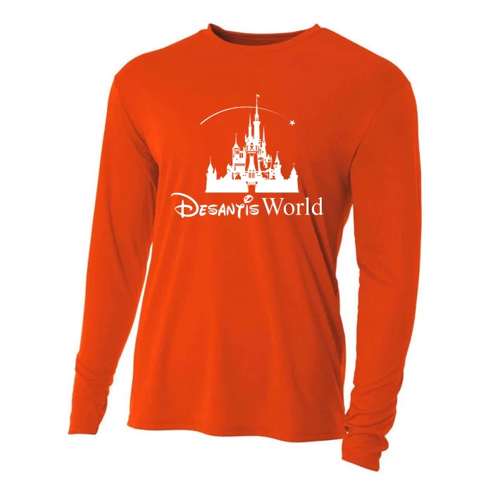 Ron Desantis Magic World Cooling Performance Long Sleeve Crew