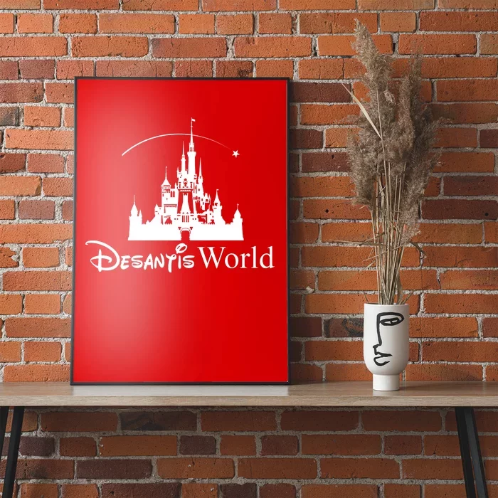 Ron Desantis Magic World Poster