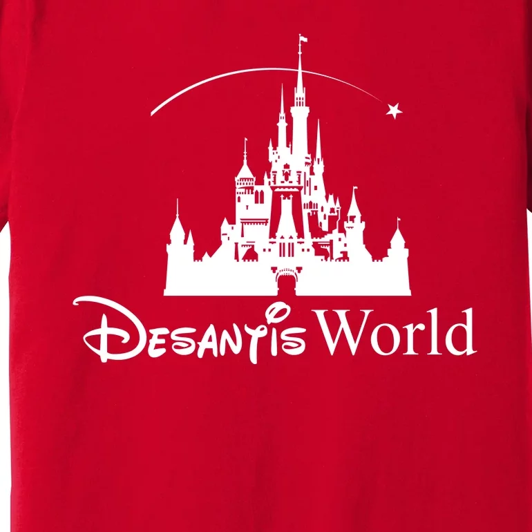 Ron Desantis Magic World Premium T-Shirt