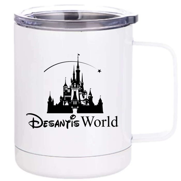 Ron Desantis Magic World Front & Back 12oz Stainless Steel Tumbler Cup