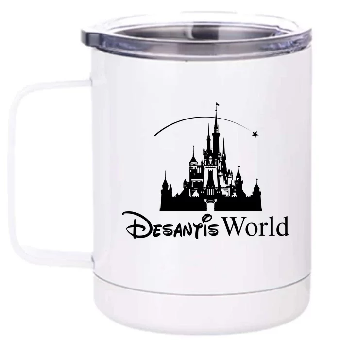 Ron Desantis Magic World Front & Back 12oz Stainless Steel Tumbler Cup