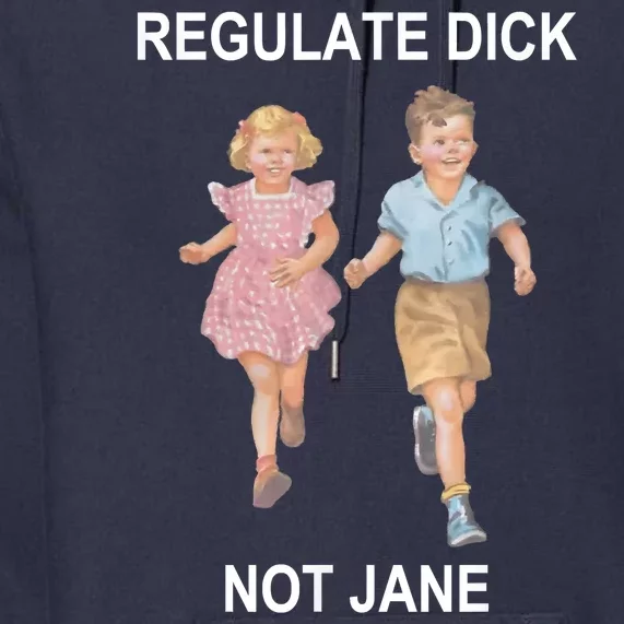 Regulate Dick Not Jane Premium Hoodie