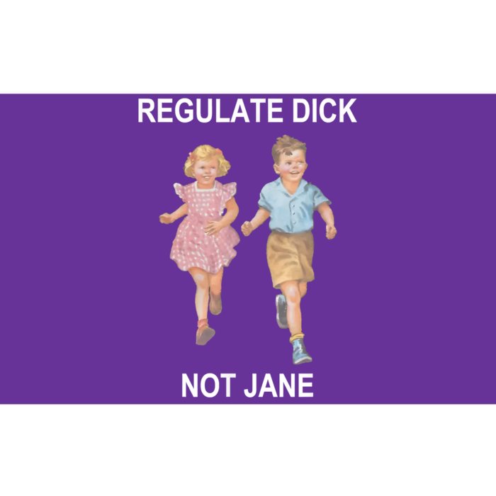 Regulate Dick Not Jane Bumper Sticker