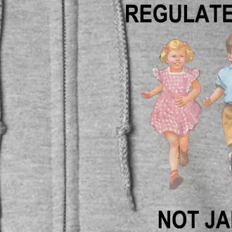 Regulate Dick Not Jane Full Zip Hoodie