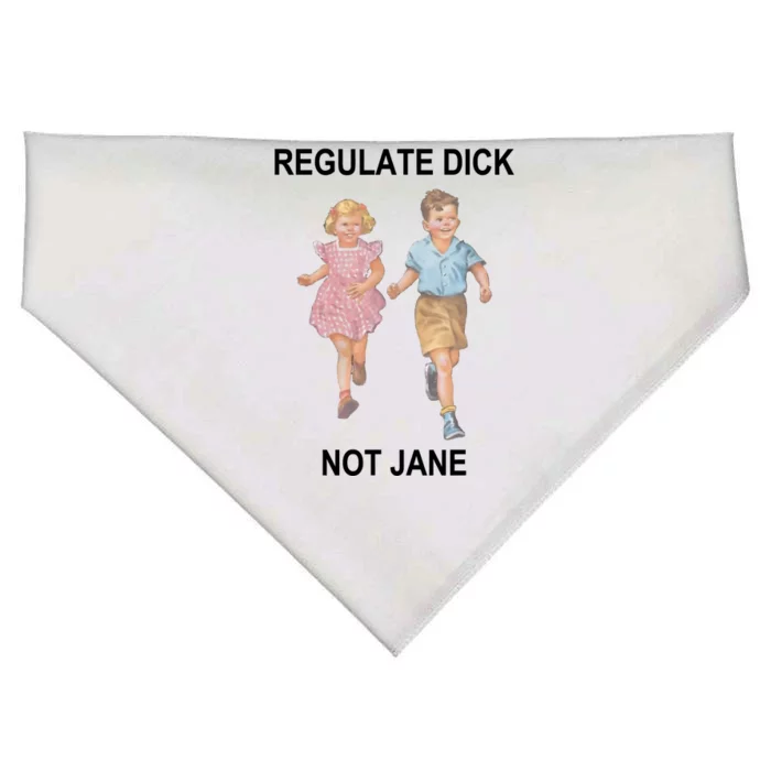 Regulate Dick Not Jane USA-Made Doggie Bandana