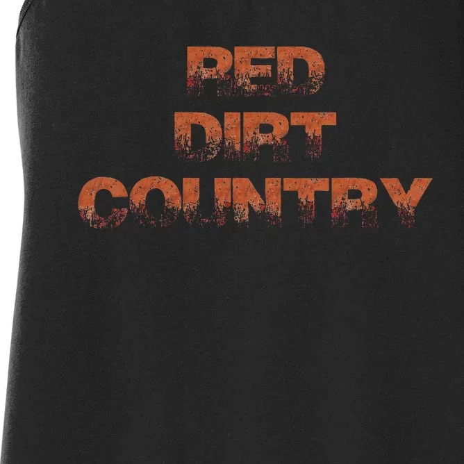 Red Dirt Oklahoma Country Women's Racerback Tank