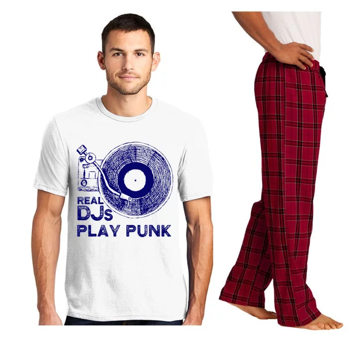 Real Djs Play Punk For Punk Dj Punk Pajama Set