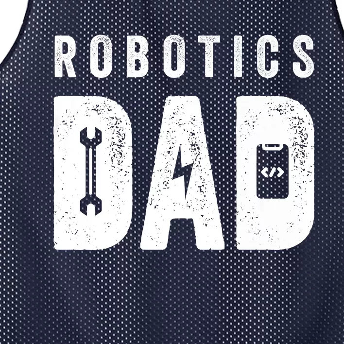 Robotics Dad Premium Mesh Reversible Basketball Jersey Tank