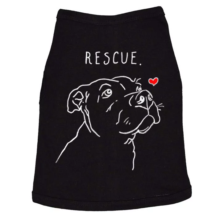 Rescue Dog, Pitbull Drawing, Rescue Mom, Adopt Don't Shop Doggie Tank