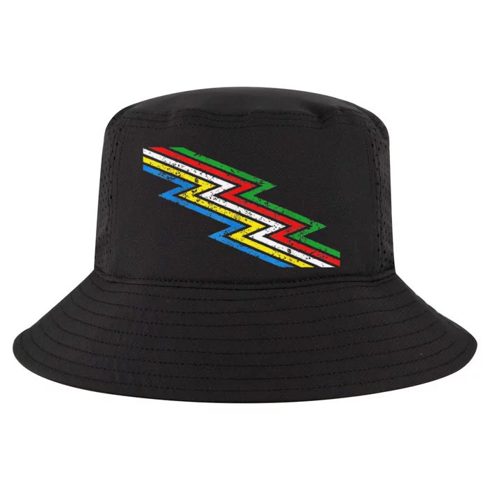 Retro Disability Pride Flag Awareness Cool Comfort Performance Bucket Hat