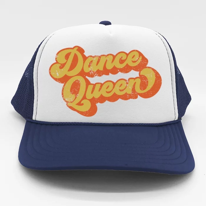 Retro Dance Queen Disco Queen Of Dance Disco Gift Trucker Hat