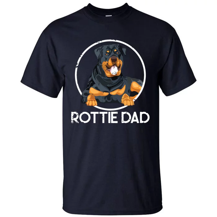 Rottie Dad Rottweiler Tall T-Shirt