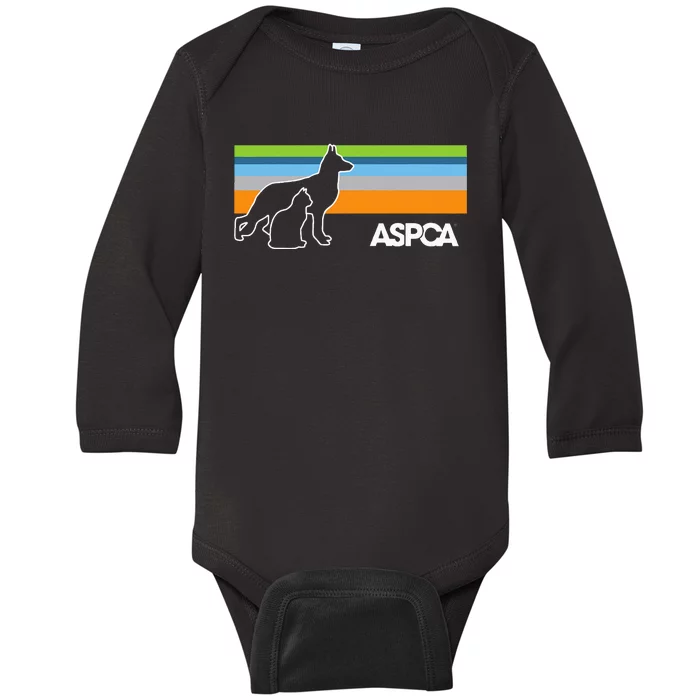 Retro Dark Baby Long Sleeve Bodysuit