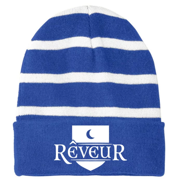 Reveur Dreams Reveur House Of Dreamer Blue Striped Beanie with Solid Band