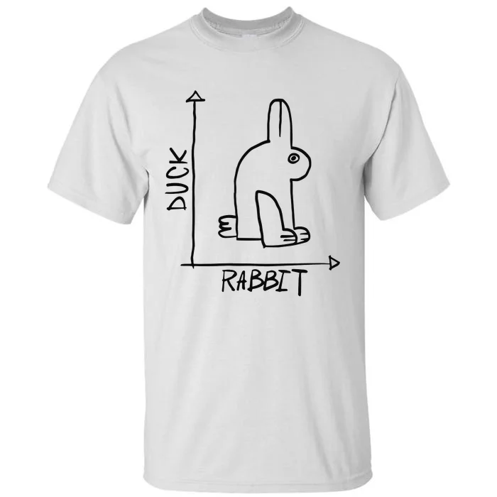 Rabbit Duck Tall T-Shirt