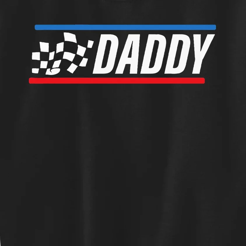 Racing Dad Race Car Pit Crew Birthday gifts for dad Kids Sweatshirt