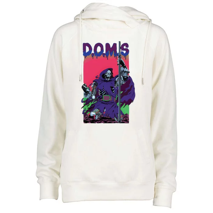 Raskol Doms Womens Funnel Neck Pullover Hood