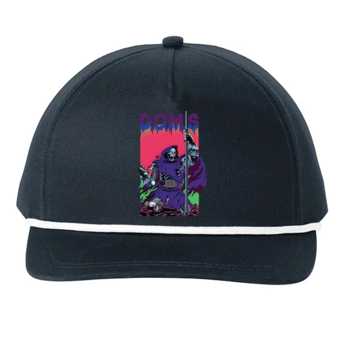 Raskol Doms Snapback Five-Panel Rope Hat