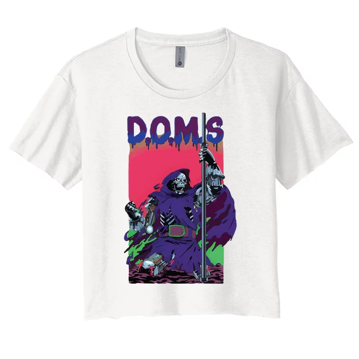 Raskol Doms Women's Crop Top Tee