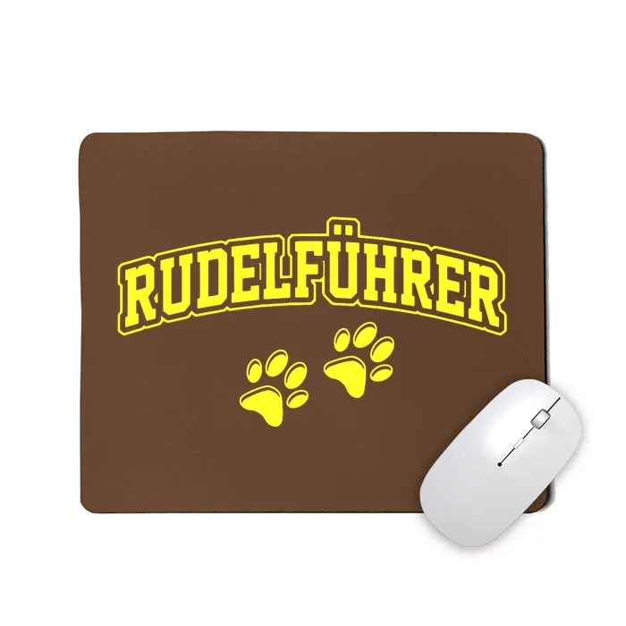 Rudelfuhrer Dog Mousepad