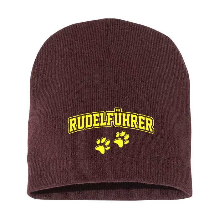 Rudelfuhrer Dog Short Acrylic Beanie