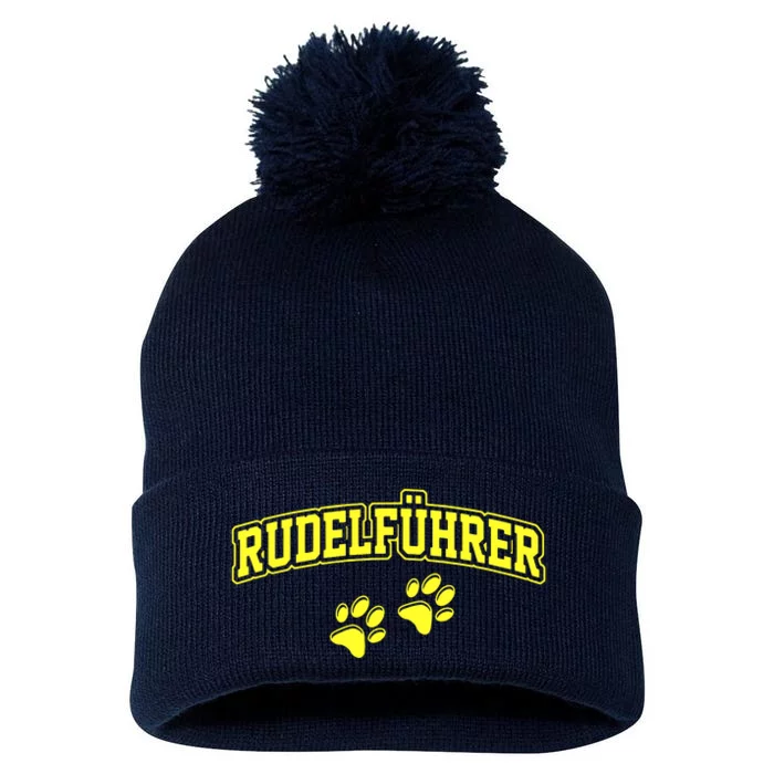 Rudelfuhrer Dog Pom Pom 12in Knit Beanie