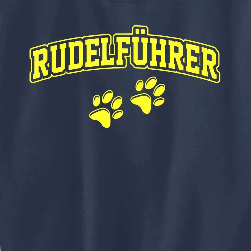 Rudelfuhrer Dog Kids Sweatshirt