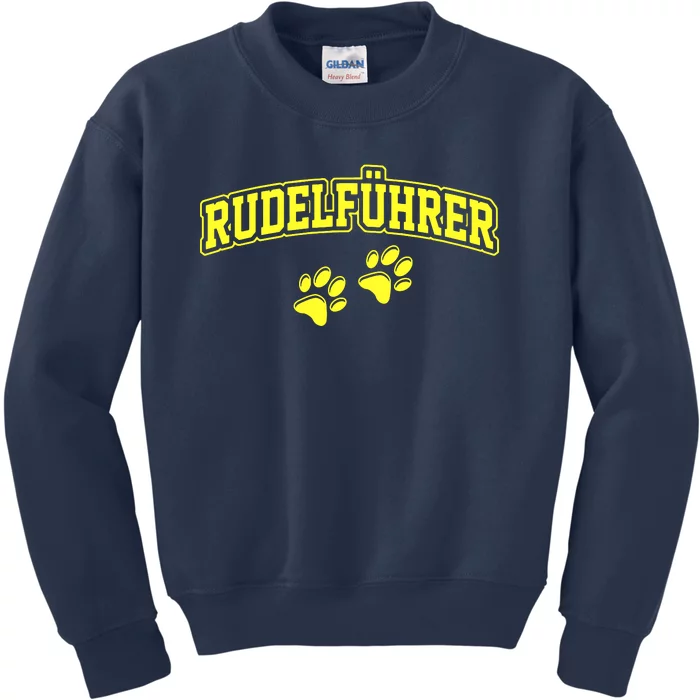 Rudelfuhrer Dog Kids Sweatshirt