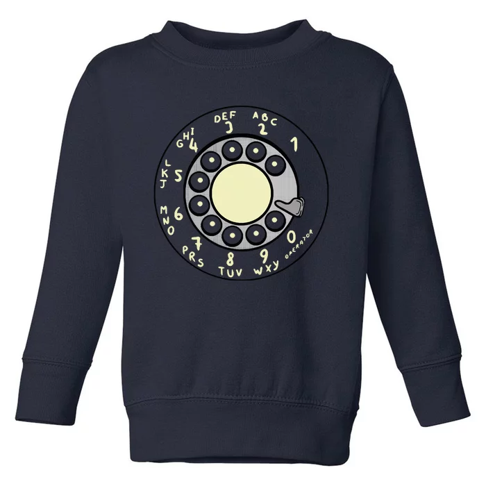 Rotary Dial Toddler Sweatshirt