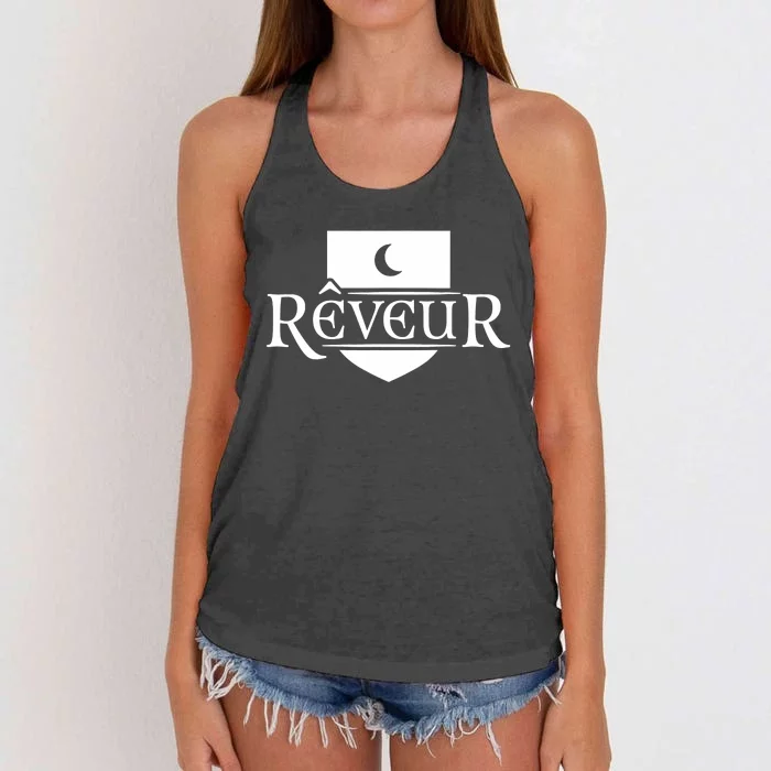 Reveur Dreams Reveur House Of Dreamer Blue Women's Knotted Racerback Tank