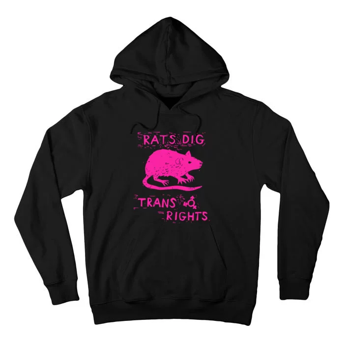 Rats Dig Tall Hoodie