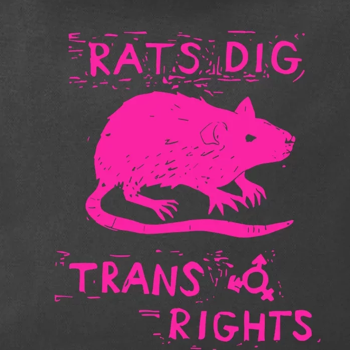 Rats Dig Zip Tote Bag