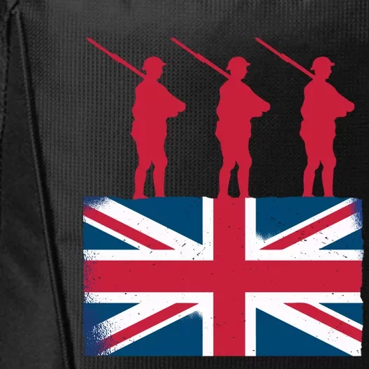 Remembrance Day Remember The Fallen British Flag Veteran Gift City Backpack