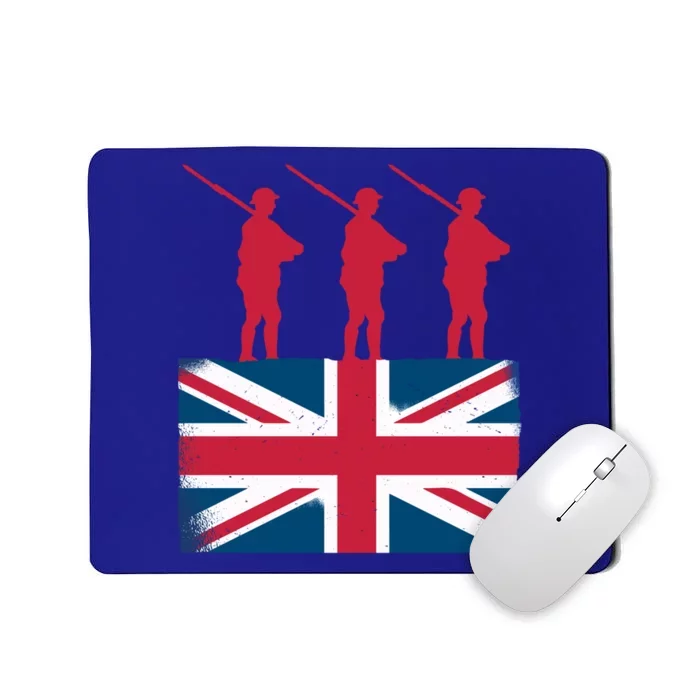 Remembrance Day Remember The Fallen British Flag Veteran Gift Mousepad