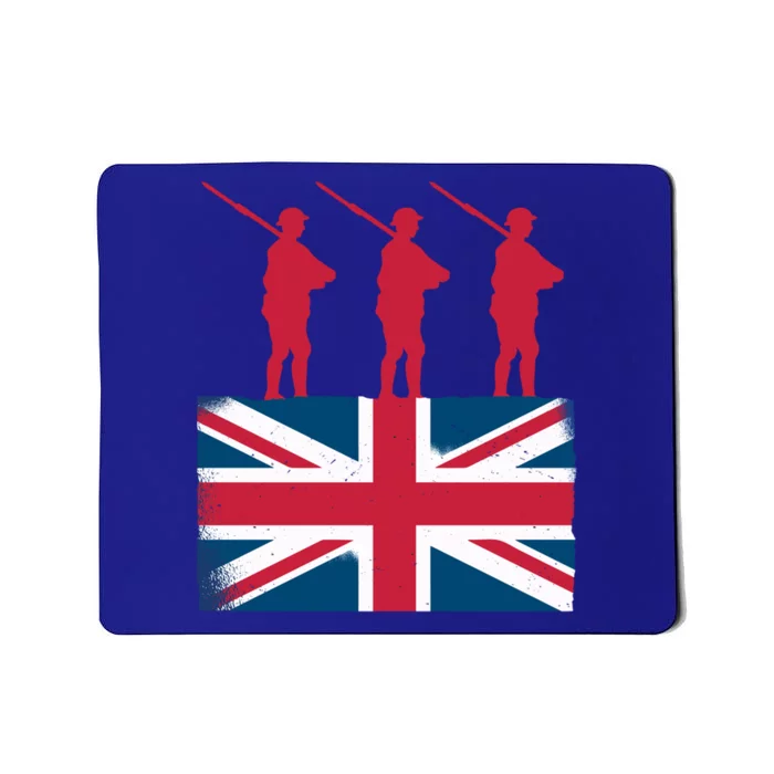 Remembrance Day Remember The Fallen British Flag Veteran Gift Mousepad